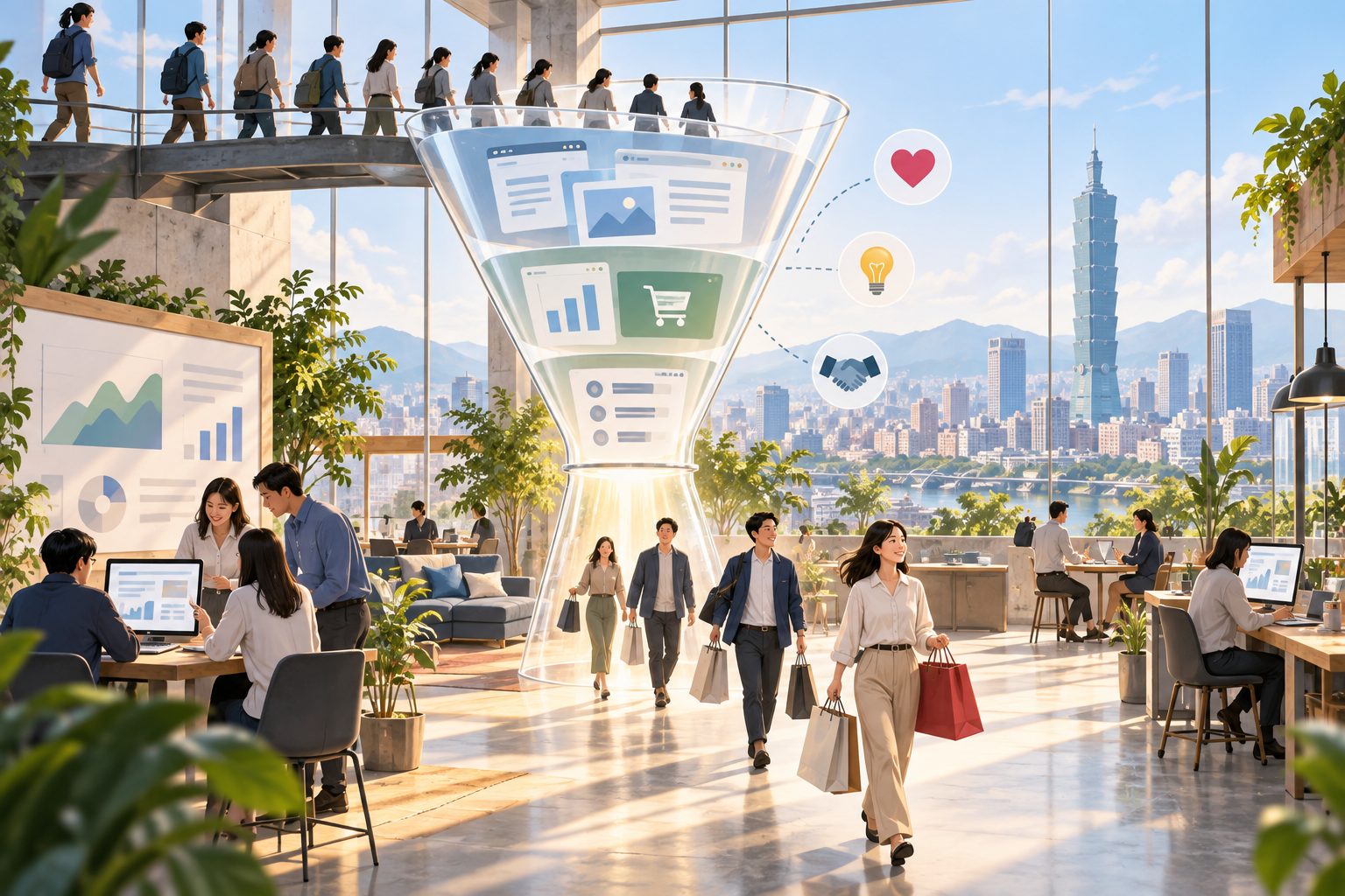 自動轉單系統設計示意圖