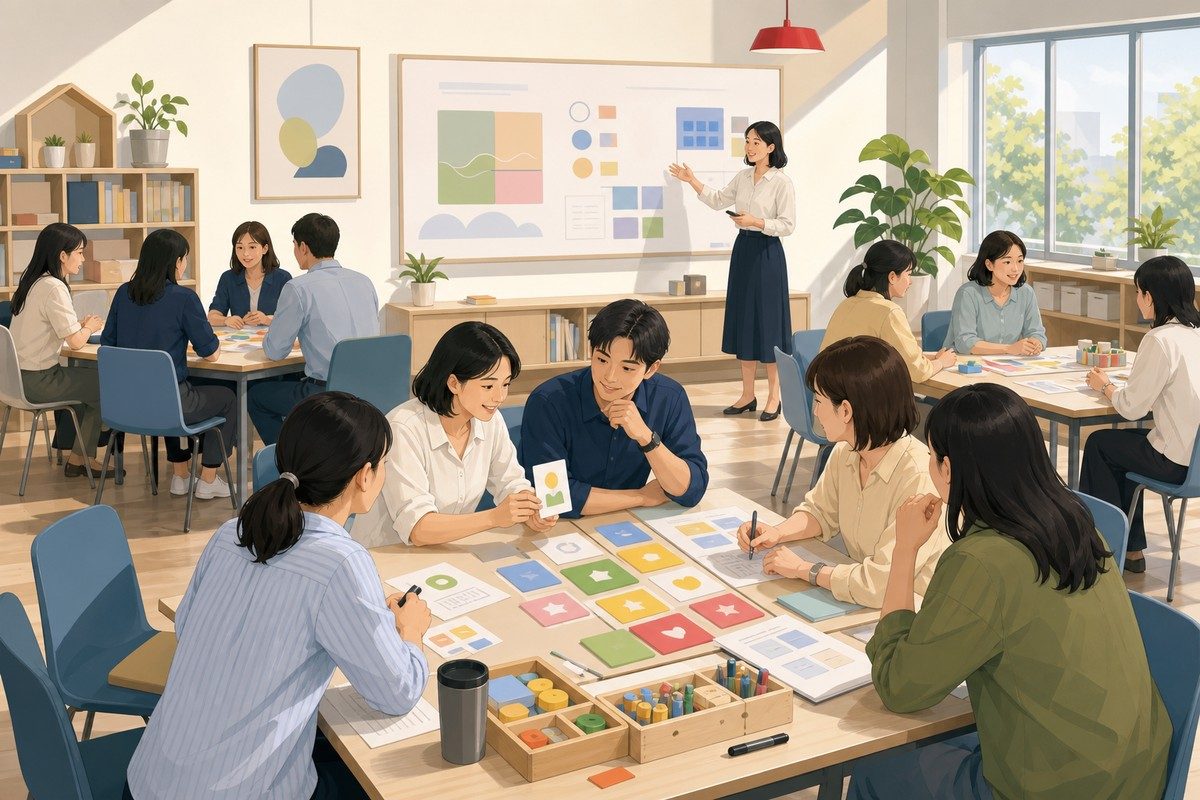 師資培訓與課程開發示意圖