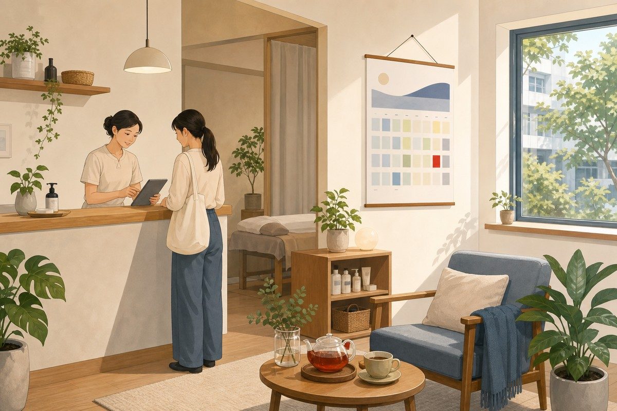 定期保健調整示意圖