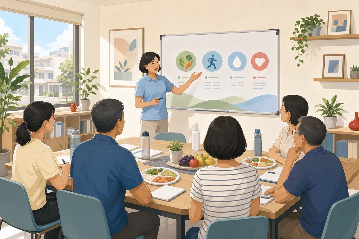 體態管理課程示意圖