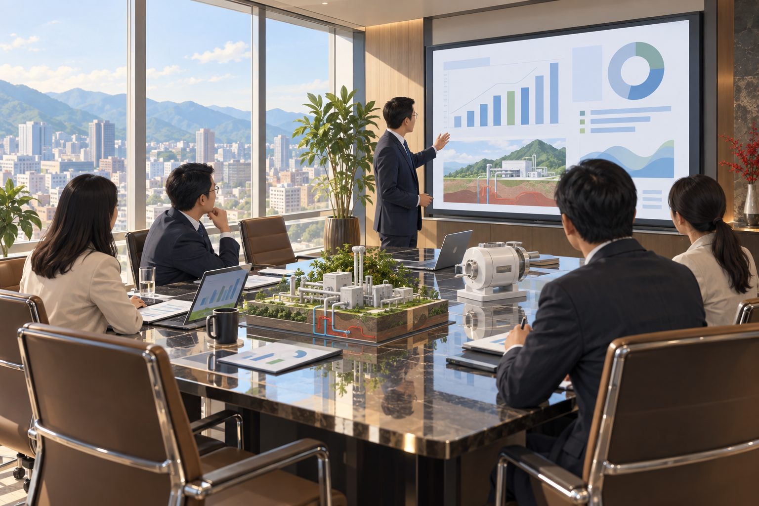 企業財務顧問與專業意見示意圖