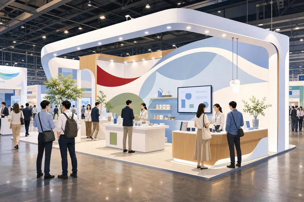 展場與店面空間規劃示意圖