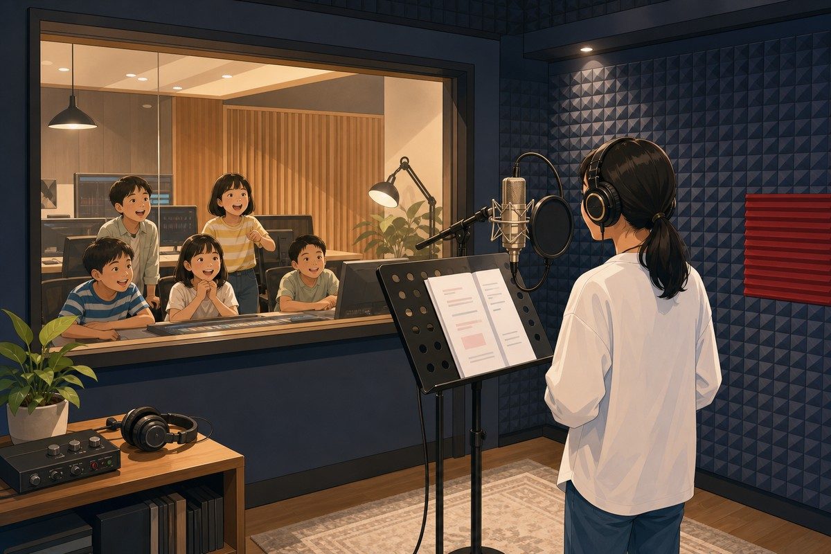 配音與親子配音課程示意圖